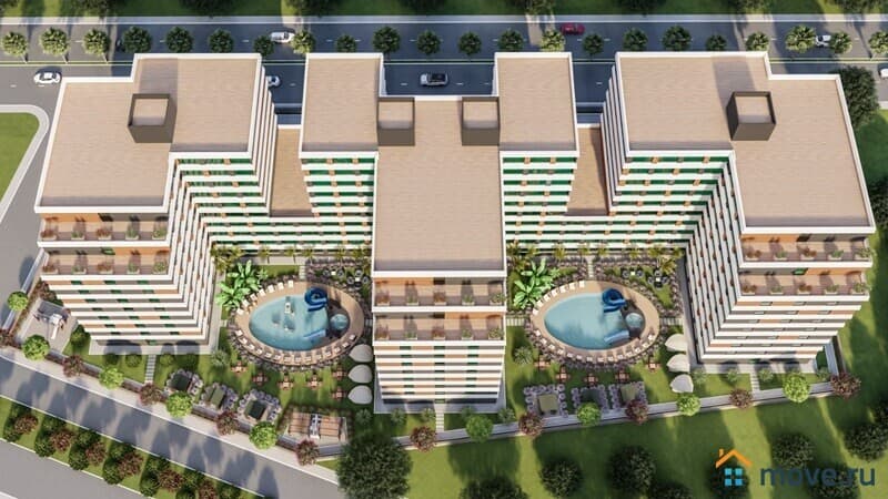 2-комн. апартаменты, 60 м²