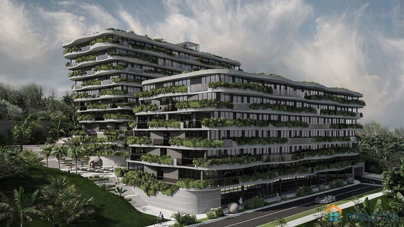 2-комн. апартаменты, 55 м²