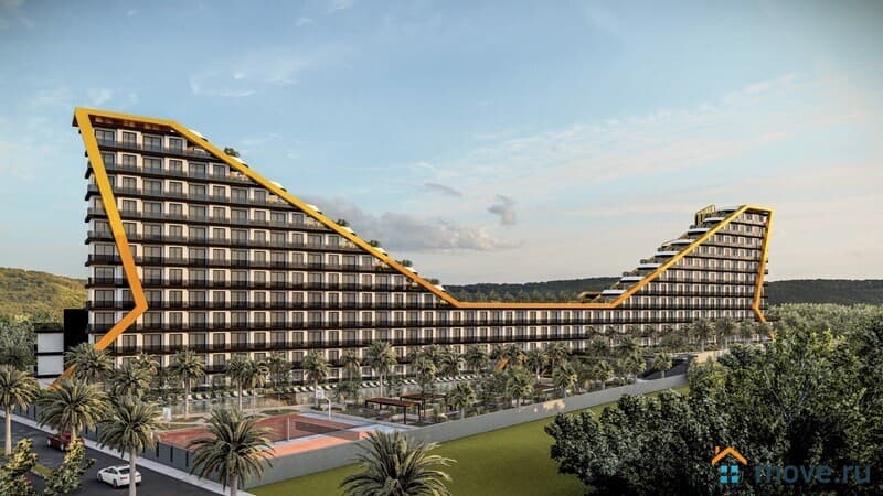 2-комн. апартаменты, 55 м²