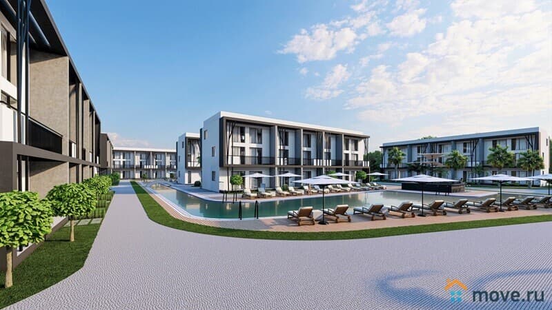 1-комн. апартаменты, 53 м²