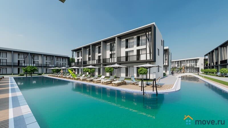 1-комн. апартаменты, 53 м²