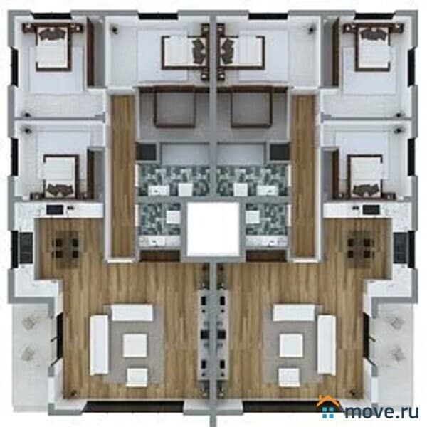 таунхаус, 120 м², 1 сотка