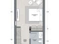 1-комн. апартаменты, 40 м²