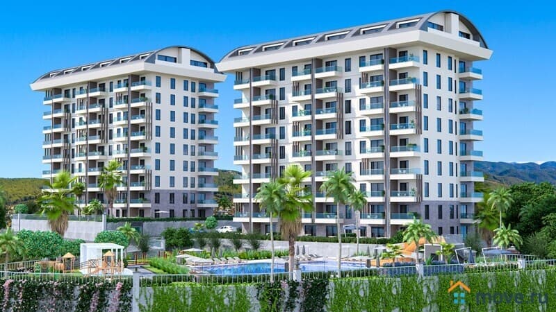 2-комн. апартаменты, 55 м²