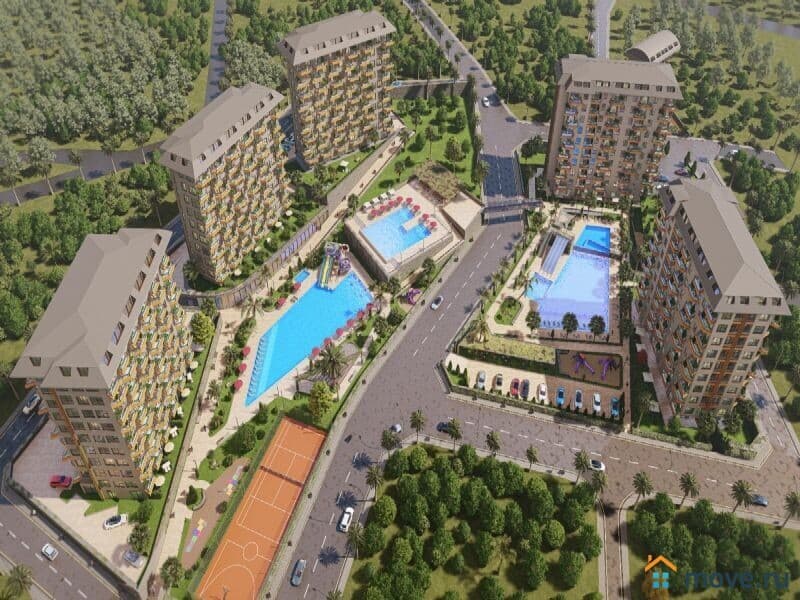 2-комн. апартаменты, 55 м²