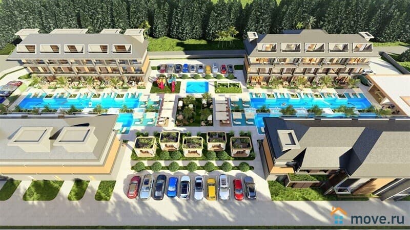 3-комн. апартаменты, 93 м²