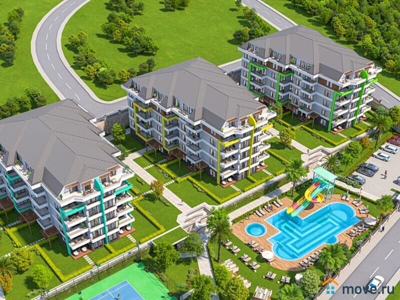 2-комн. апартаменты, 54 м²