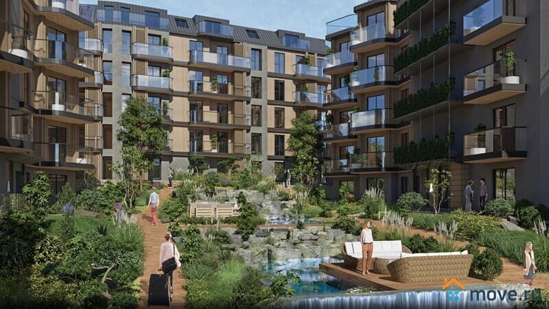 3-комн. апартаменты, 93 м²