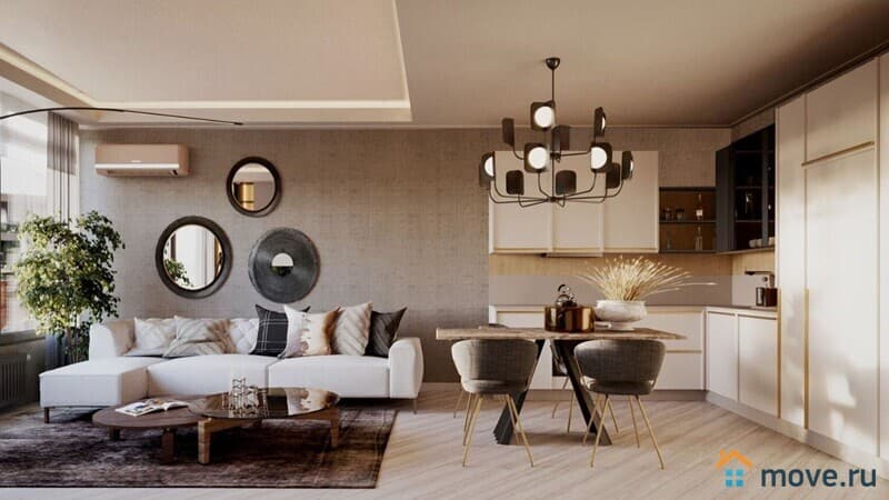 3-комн. апартаменты, 117 м²