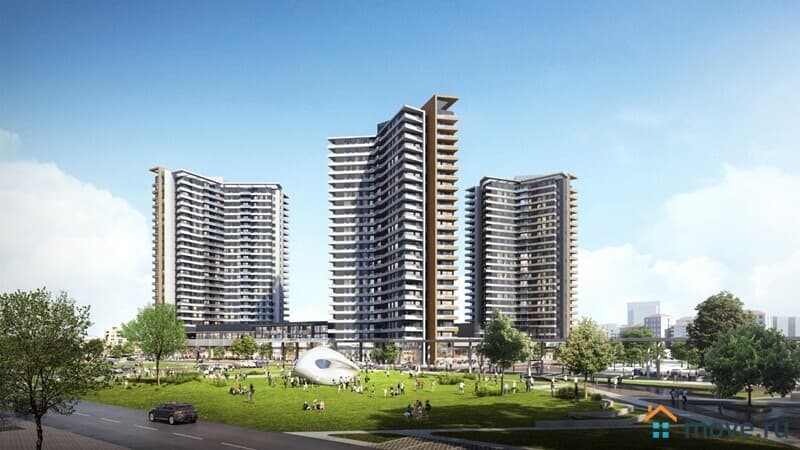 3-комн. апартаменты, 117 м²