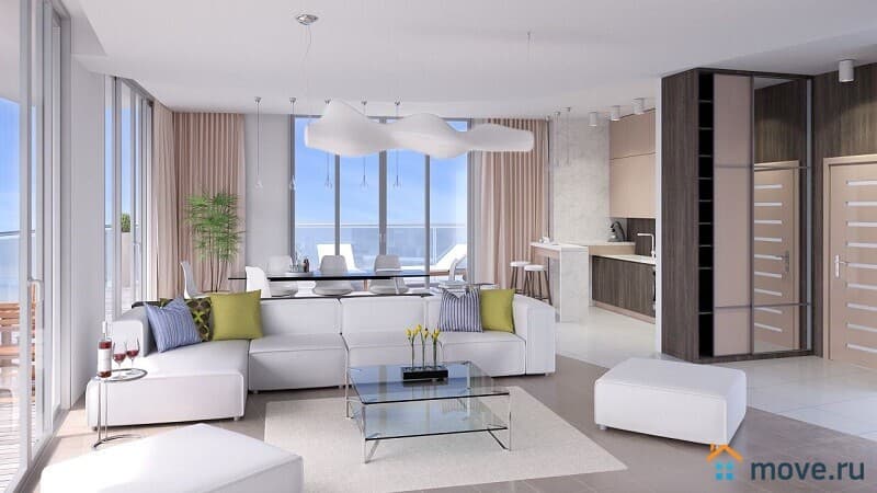 1-комн. апартаменты, 48 м²