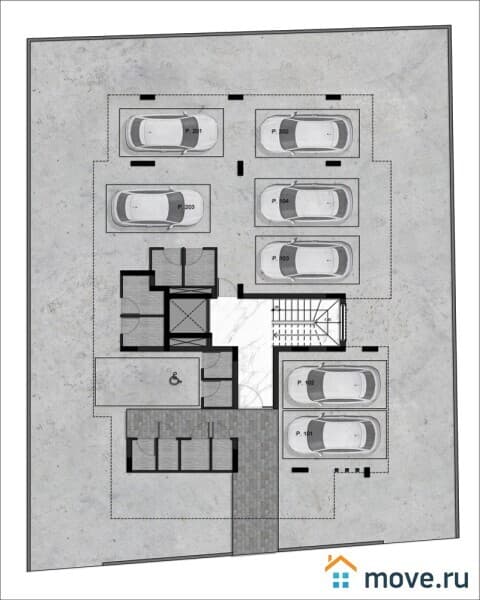 3-комн. пентхаус, 216 м²