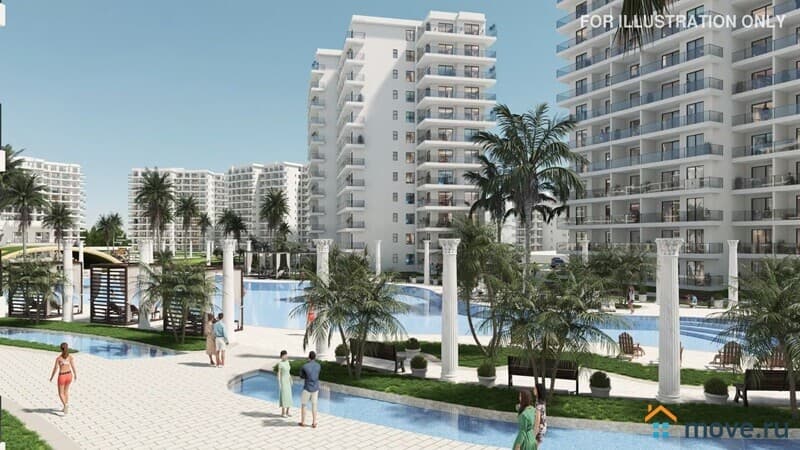 1-комн. апартаменты, 54 м²