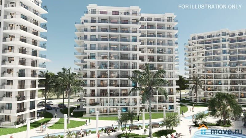 1-комн. апартаменты, 54 м²