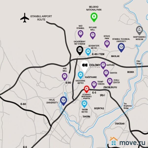 1-комн. апартаменты, 35 м²