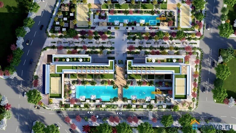 1-комн. апартаменты, 39 м²
