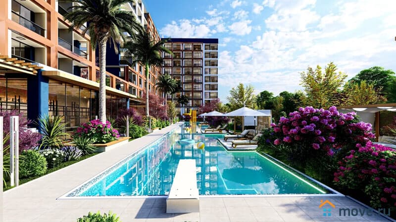 2-комн. апартаменты, 54 м²