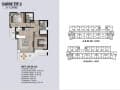 3-комн. апартаменты, 70 м²