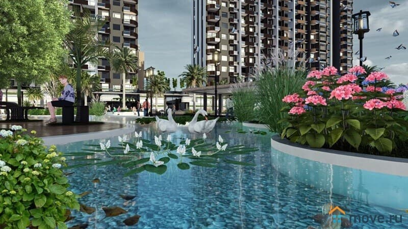 3-комн. апартаменты, 100 м²
