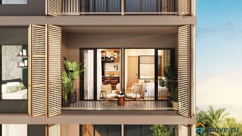 1-комн. апартаменты, 25 м²