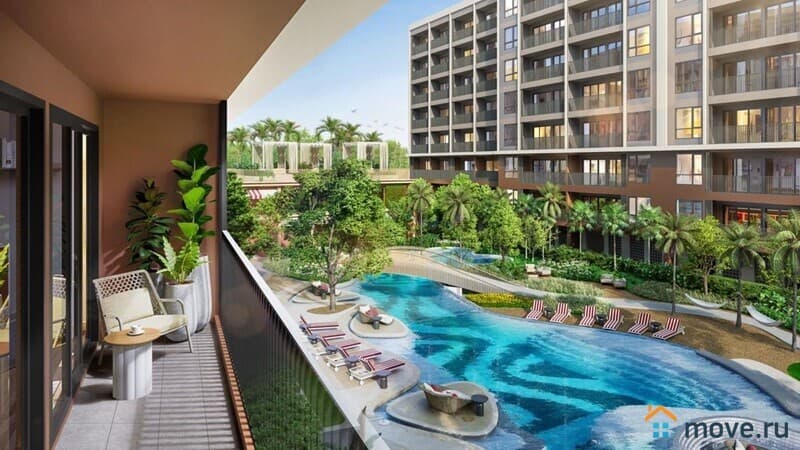 1-комн. апартаменты, 26 м²