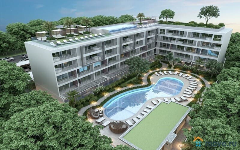 1-комн. апартаменты, 43 м²