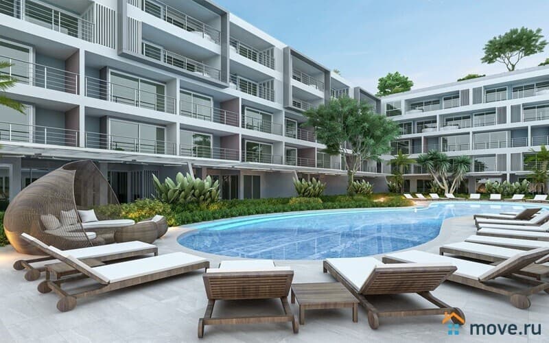 1-комн. апартаменты, 43 м²