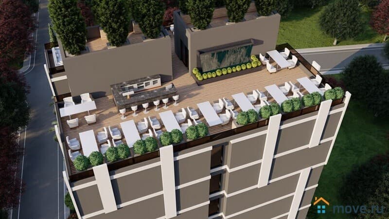 1-комн. апартаменты, 43 м²