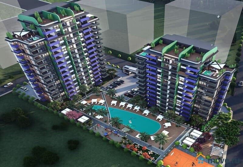 3-комн. апартаменты, 95 м²