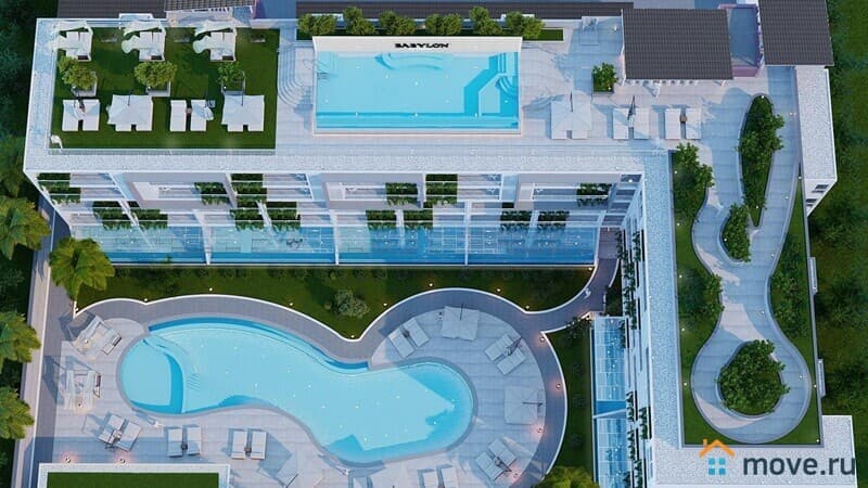 1-комн. апартаменты, 43 м²