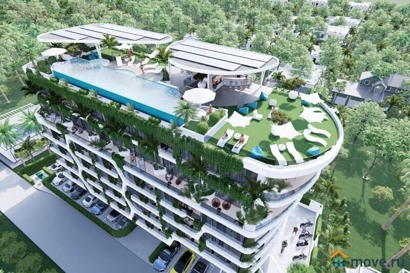 1-комн. апартаменты, 36 м²