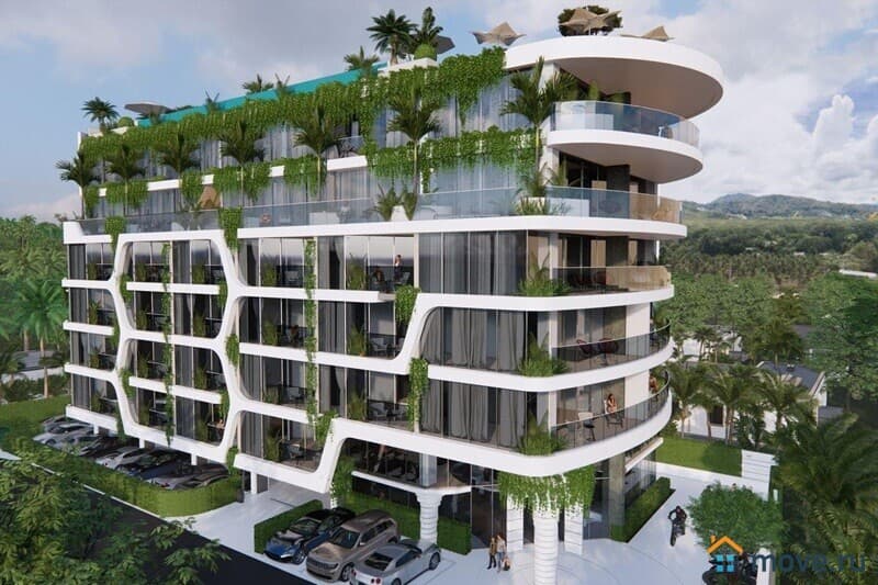 1-комн. апартаменты, 36 м²