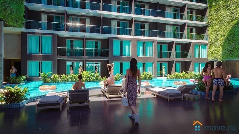 1-комн. апартаменты, 31 м²