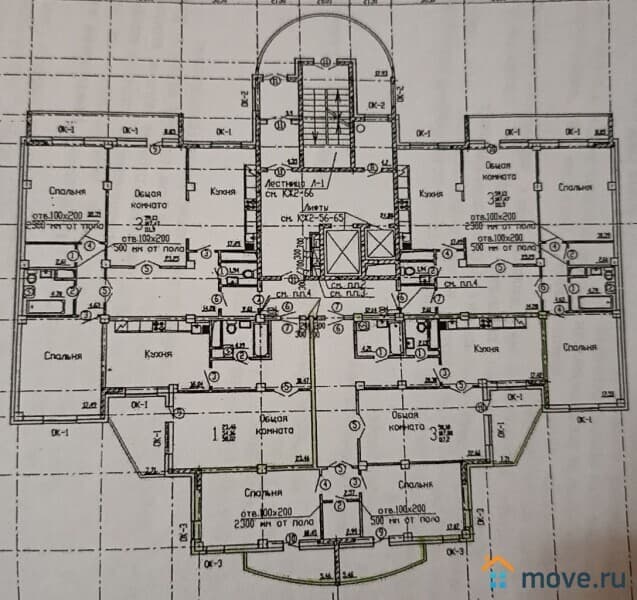 3-комн. квартира, 115 м²