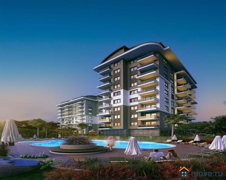 2-комн. апартаменты, 55 м²