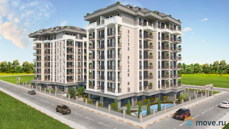 апартаменты, 60 м²