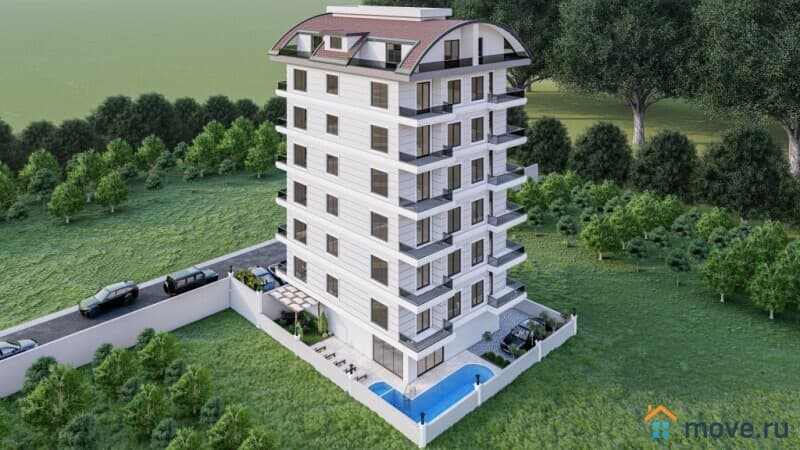 2-комн. апартаменты, 46 м²