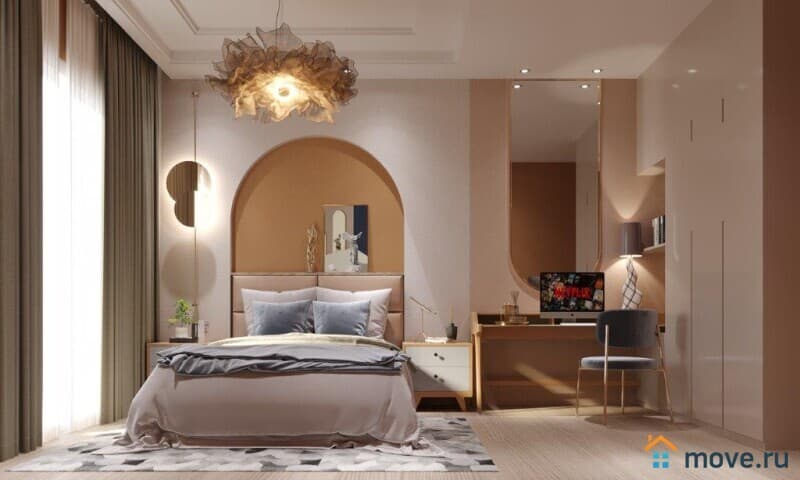 2-комн. апартаменты, 54 м²