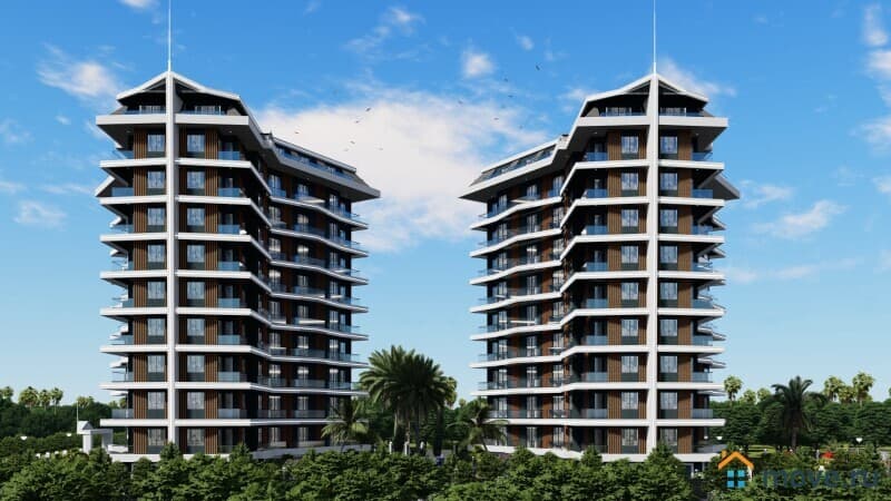 2-комн. апартаменты, 60 м²