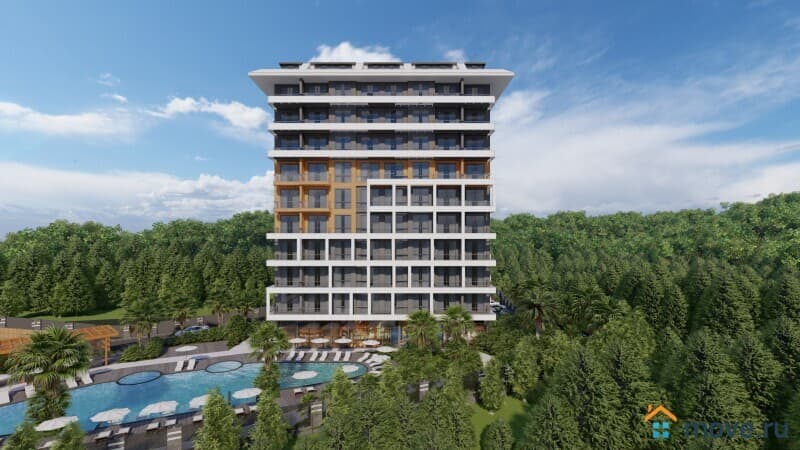 2-комн. апартаменты, 55 м²