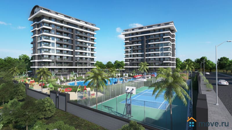 2-комн. апартаменты, 48 м²