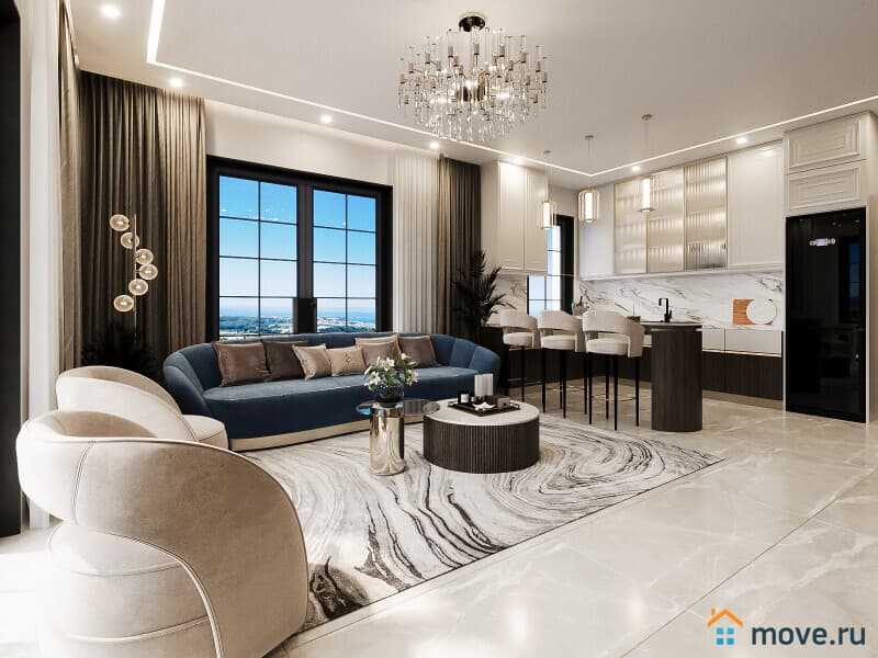 2-комн. апартаменты, 60 м²