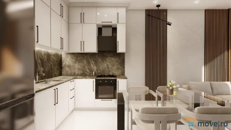 2-комн. апартаменты, 55 м²