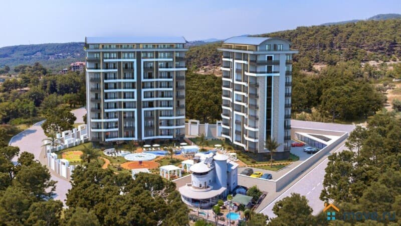 2-комн. апартаменты, 55 м²
