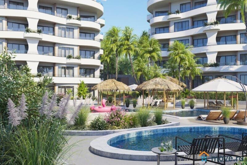 2-комн. апартаменты, 55 м²