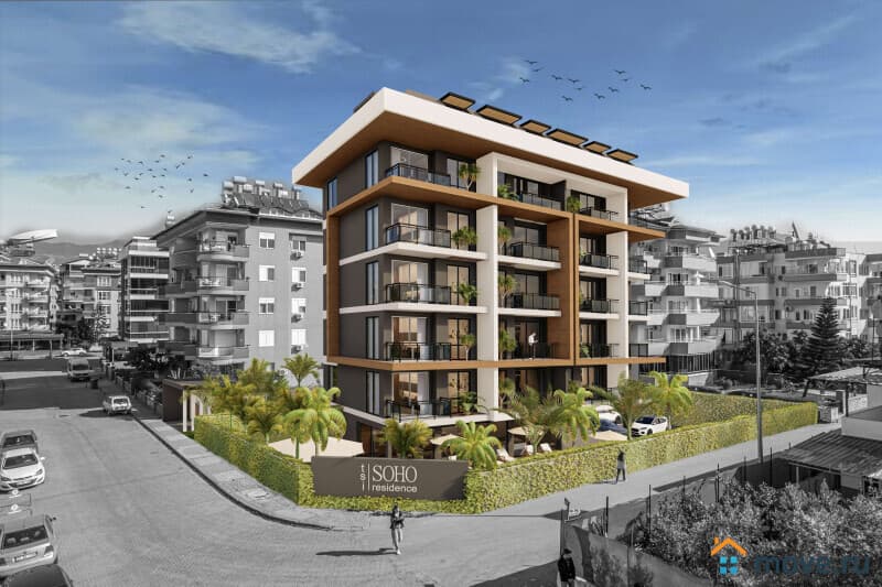 2-комн. апартаменты, 58 м²