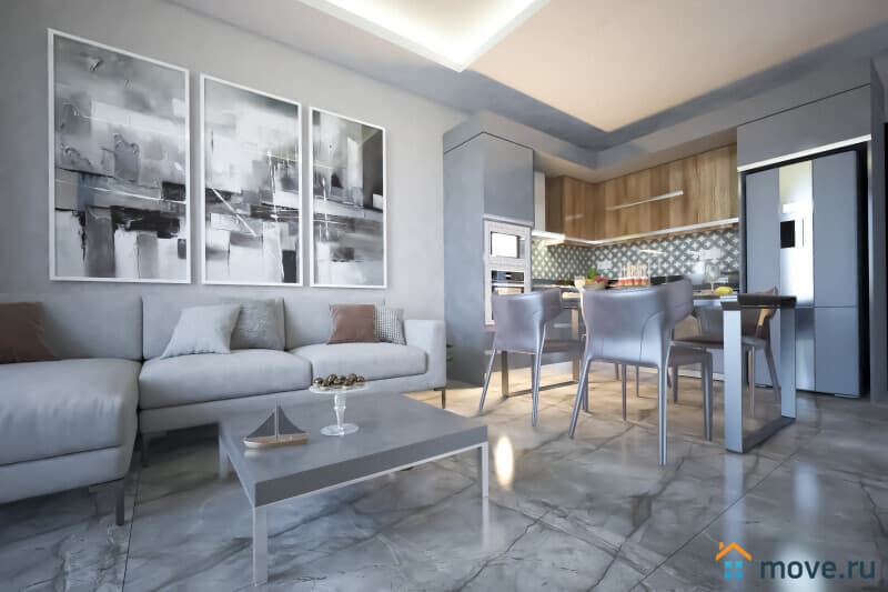 2-комн. апартаменты, 49 м²