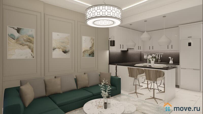 2-комн. апартаменты, 68 м²