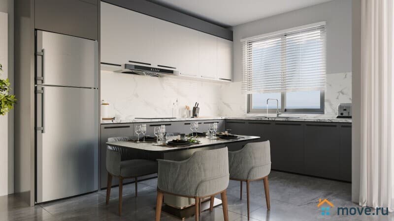 2-комн. апартаменты, 56 м²