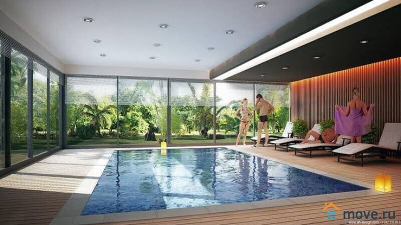 2-комн. апартаменты, 56 м²